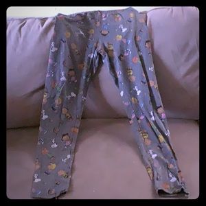 Peanuts stretch pants